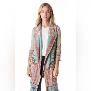 Biya Embroidered Duster/Cardigan